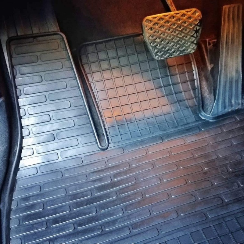 Гумові килимки в салон для BMW X5 (E53) (1999-2006) комплект з 4 штук (Stingray)