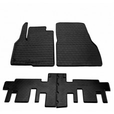 Гумові килимки в салон для Renault Espace IV (2002-2014) комплект з 4 штук (Stingray)