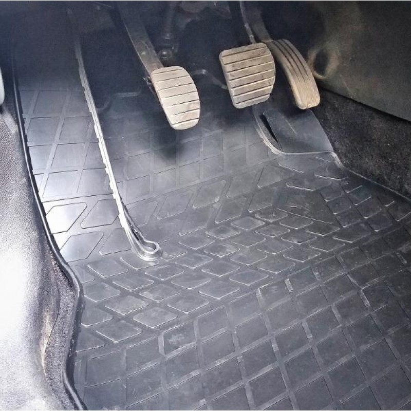 Гумові килимки в салон для Renault Fluence / Megane 3 (2008-2015) комплект з 4 штук (Stingray)