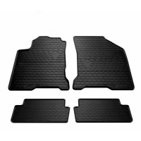 Гумові килимки в салон для Renault Laguna II (G) (2001-2007) комплект з 4 штук (Stingray)