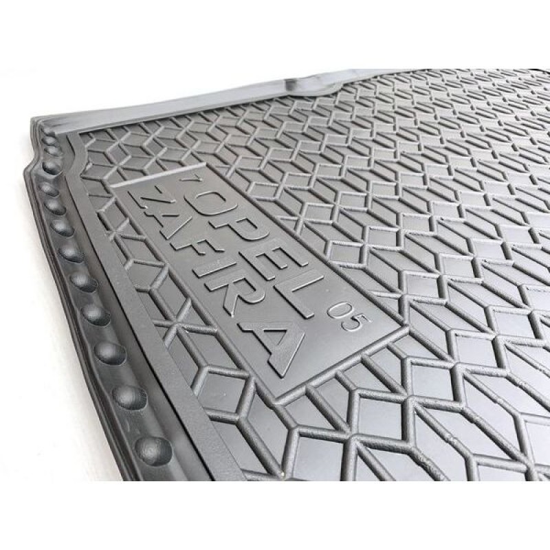 Килимок в багажник для Opel Zafira B 2005- 7 місць (Avto-Gumm)