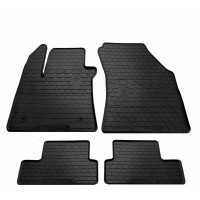 Гумові килимки в салон для Renault Megane IV (2015-...) комплект з 4 штук (Stingray)