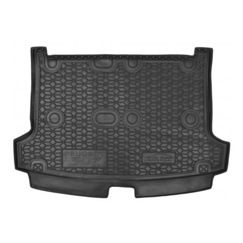 Килимок в багажник для Peugeot 307 (2001-2008) Universal (AVTO-Gumm)
