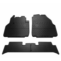 Гумові килимки в салон для Renault Scenic II (2003-2009) комплект з 4 штук (Stingray) Гумові килимки в салон для Renault Scenic II (2003-2009) комплект з 4 штук (Stingray)