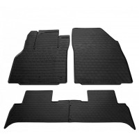 Гумові килимки в салон для Renault Scenic III (2009-2016) комплект з 4 штук (Stingray)