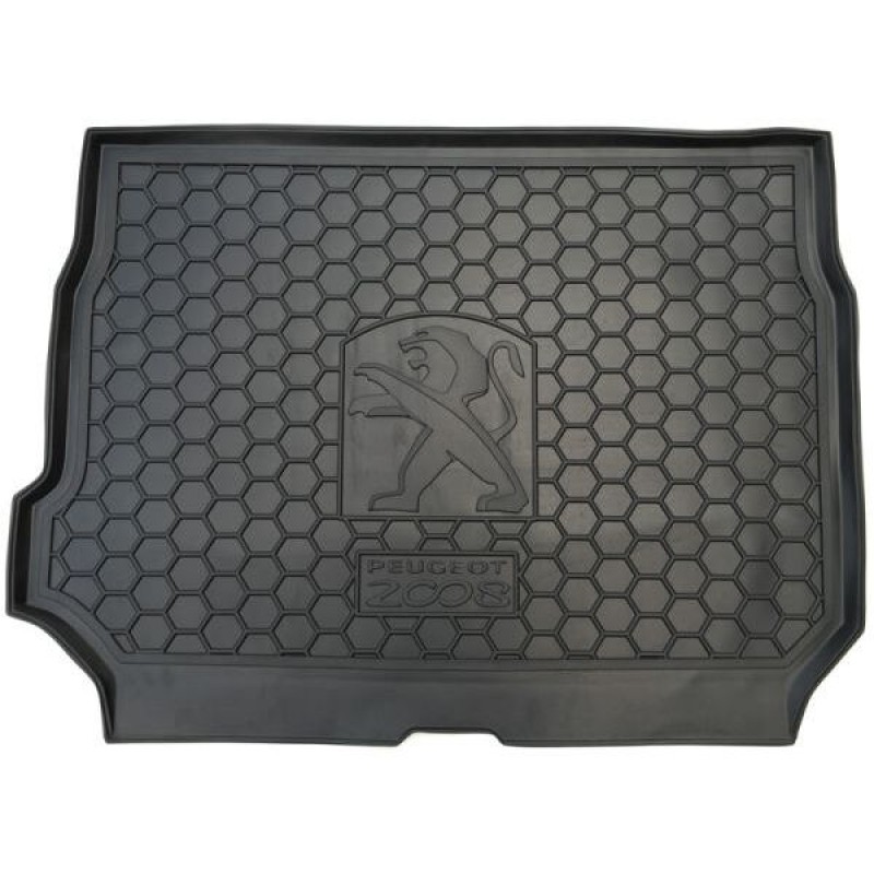 Килимок в багажник для Peugeot 2008 I (2013-2019) (Avto-Gumm)