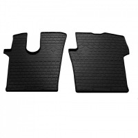 Гумові килимки в салон для Scania G (2017-...) комплект з 2 штук (Stingray) Гумові килимки в салон для Scania G (2017-...) комплект з 2 штук (Stingray)