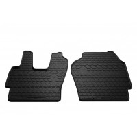 Гумові килимки в салон для Scania P (2004-2011) комплект з 2 штук (Stingray)