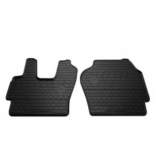 Гумові килимки в салон для Scania P (2004-2011) комплект з 2 штук (Stingray)