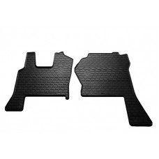 Гумові килимки в салон для Scania R (2009-2013) комплект з 2 штук (Stingray)