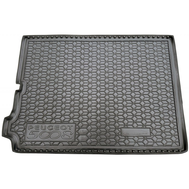 Килимок в багажник для Peugeot 5008 (2017-...) 5 місць (Avto-Gumm)
