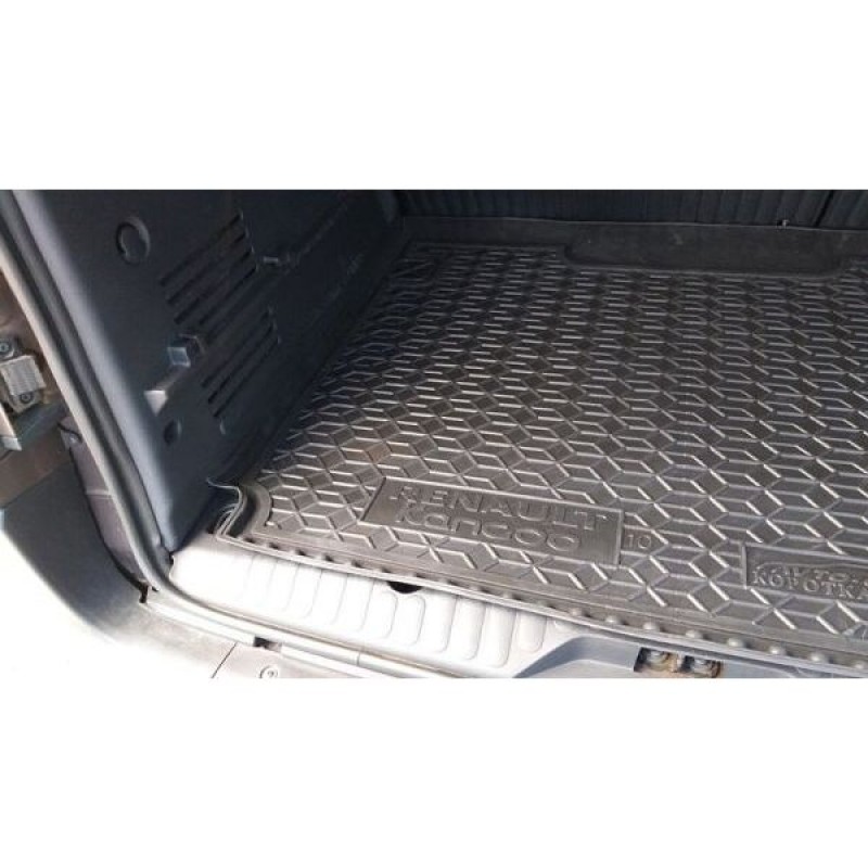 Килимок в багажник для Renault Kangoo II (2008-2020) пасс. (Avto-Gumm)
