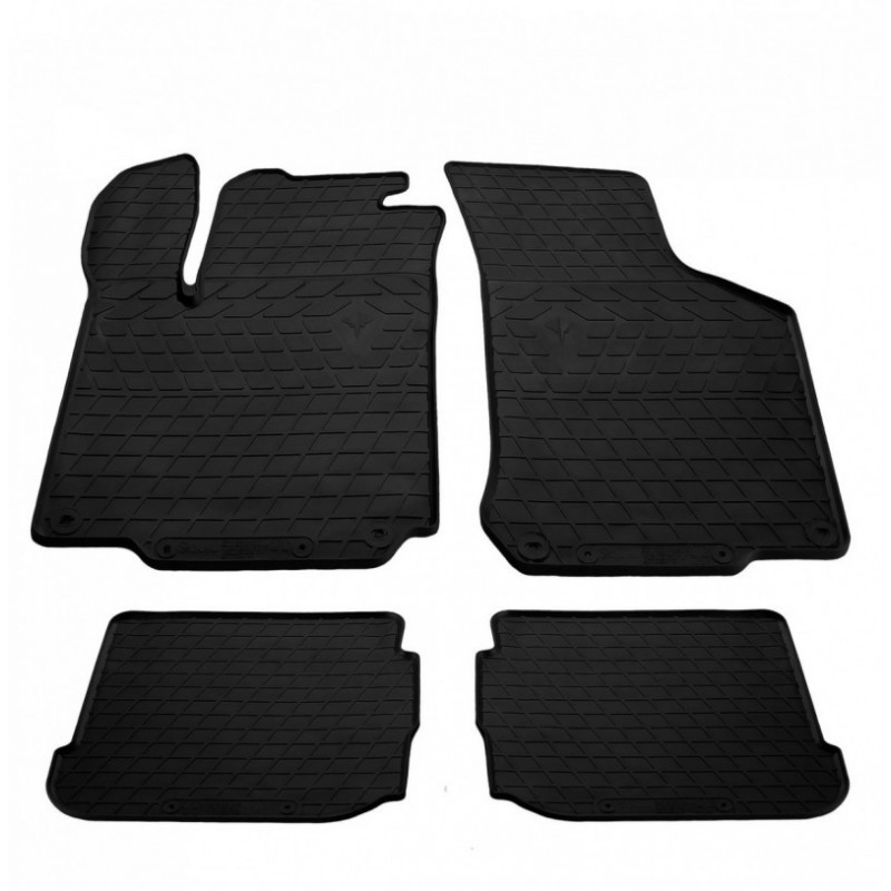 Гумові килимки в салон для Skoda Octavia I (1996-2004) комплект з 4 штук (Stingray)