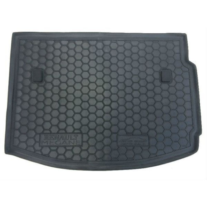 Килимок в багажник для Renault Megane III (2008-2015) Hatchback (Avto-Gumm)