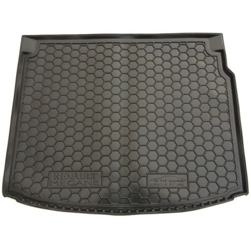 Килимок в багажник для Renault Megane III (2008-2015) Universal без вух (Avto-Gumm)