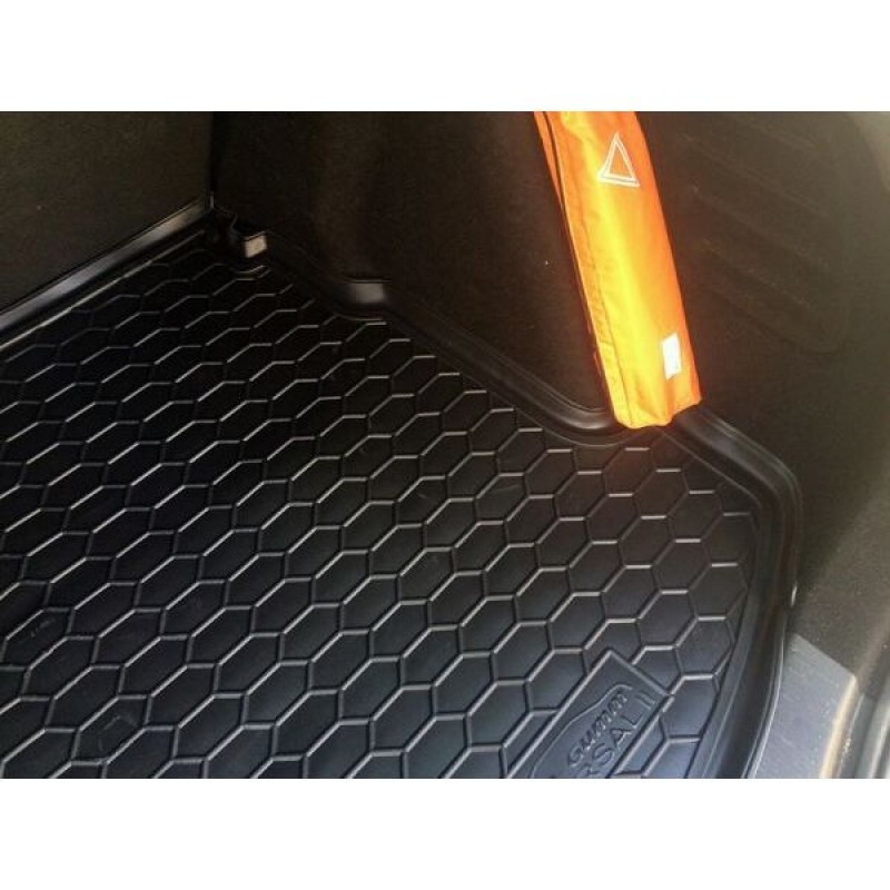 Килимок в багажник для Renault Megane III (2008-2015) Universal (з вухами) (Avto-Gumm)