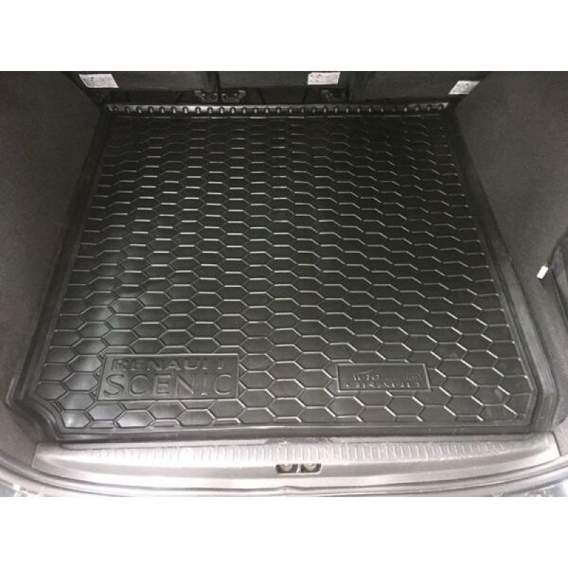 Килимок в багажник для Renault Grand Scenic III (2009-2016) (Avto-Gumm)