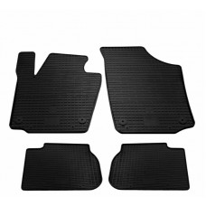 Гумові килимки в салон для Skoda Rapid (2012-2019) комплект з 4 штук (Stingray)