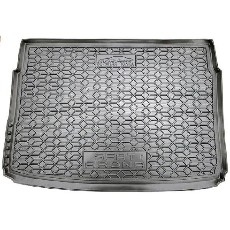 Килимок в багажник для Seat Arona (2017-...) Верхня поличка (Avto-Gumm)