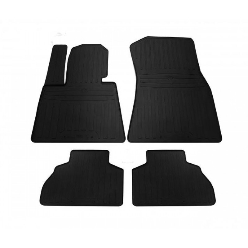 Гумові килимки в салон для BMW X7 (G07) (2018-..) комплект з 4 штук (Stingray)