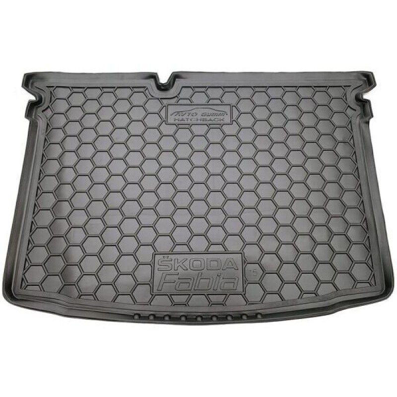 Килимок в багажник для Skoda Fabia III (2014-...) Hatchback (Avto-Gumm)