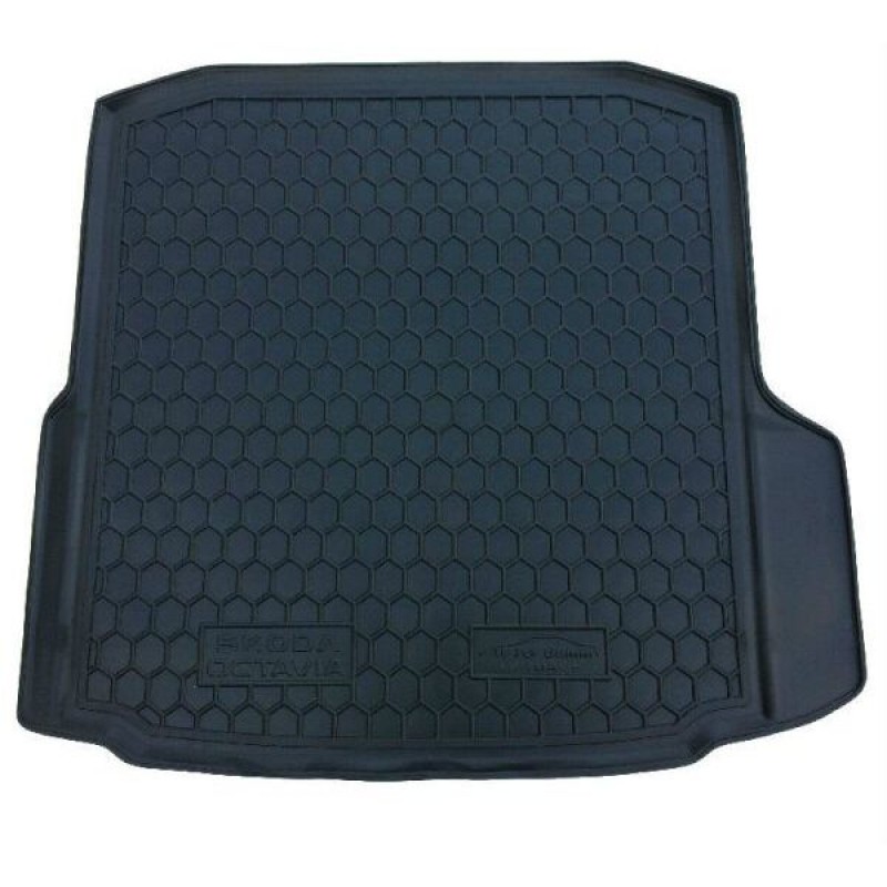 Килимок в багажник для Skoda Octavia III (A7) (2013-2020) Liftback (Avto-Gumm)