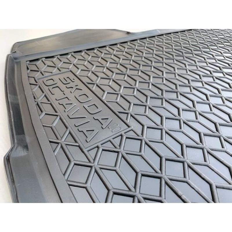 Килимок в багажник для Skoda Octavia IV (A8) (2020-...) Liftback/Universal (AVTO-Gumm)