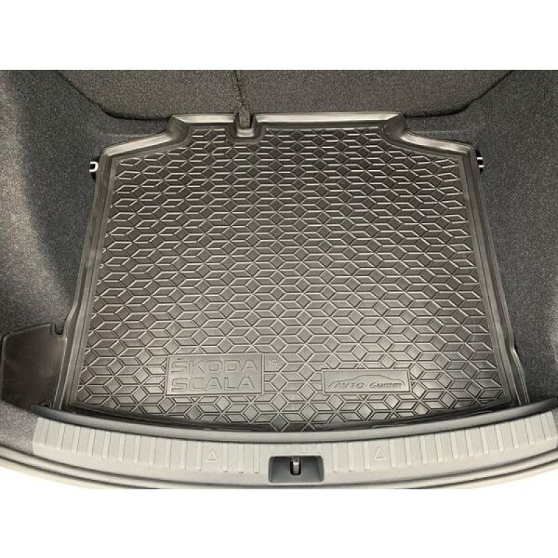 Килимок в багажник для Skoda Scala 2020- (Avto-Gumm)