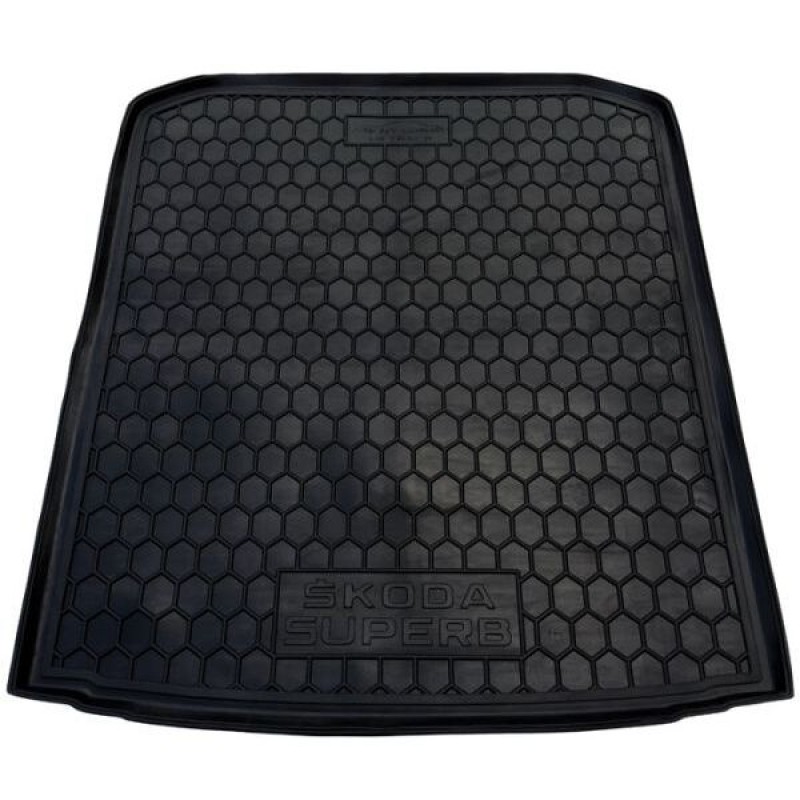 Килимок в багажник для Skoda Superb III (3V) (2015-...) Liftback (Avto-Gumm)