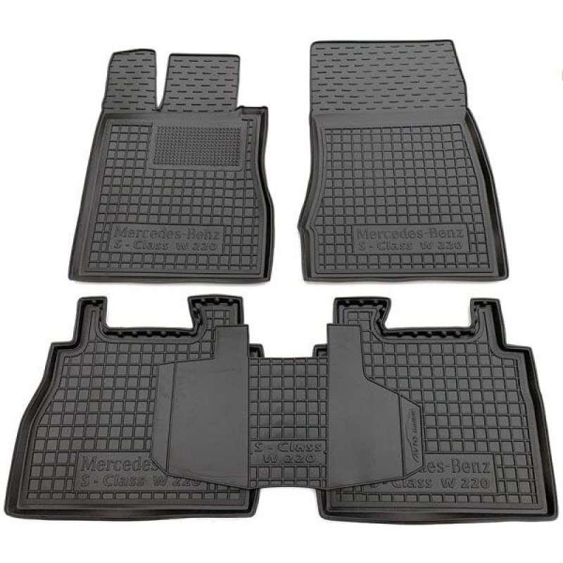 Коврики в салон Mercedes Benz W220 S (1998-2005) (Avto-Gumm)