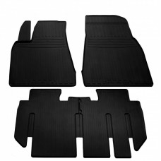 Гумові килимки в салон для Tesla Model X (2015-...) комплект з 4 штук (Stingray)