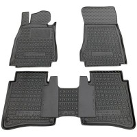 Коврики в салон Mercedes Benz W222 S (2013-...) 4 Matic Long (Avto-Gumm)