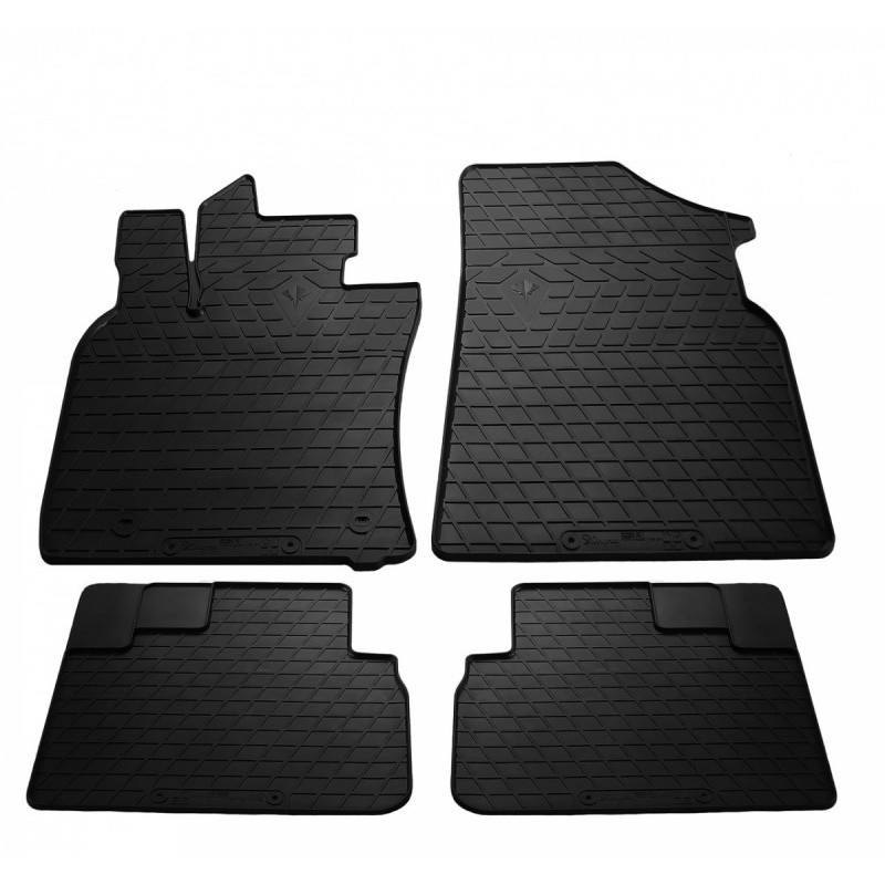 Гумові килимки в салон для Toyota Camry (XV70) (2017-...) комплект з 4 штук (Stingray)