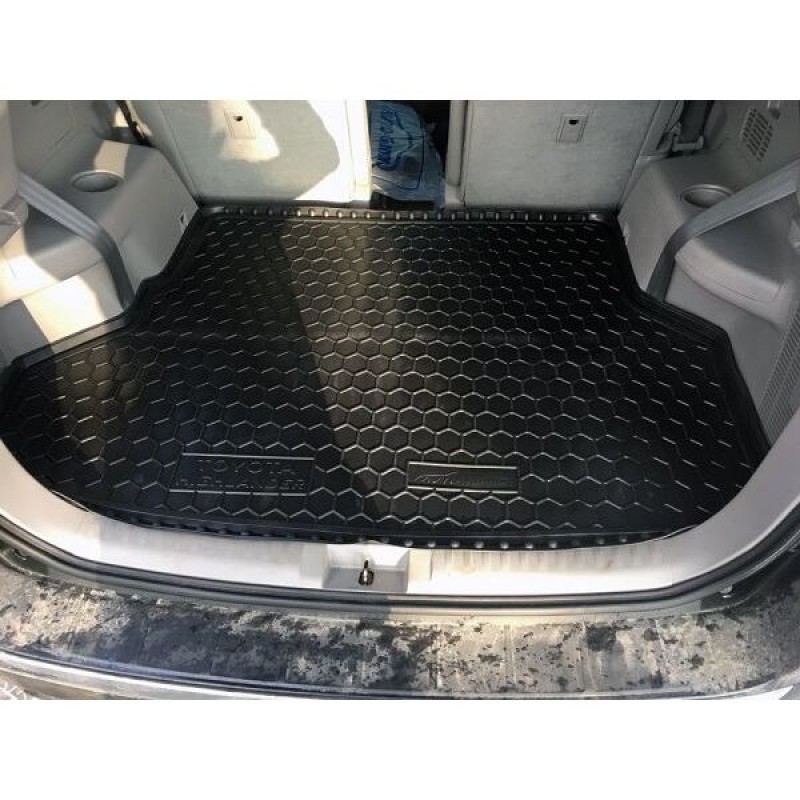 Килимок в багажник для Toyota Highlander (XU40) (2008-2013) (7 мест) (Avto-Gumm)