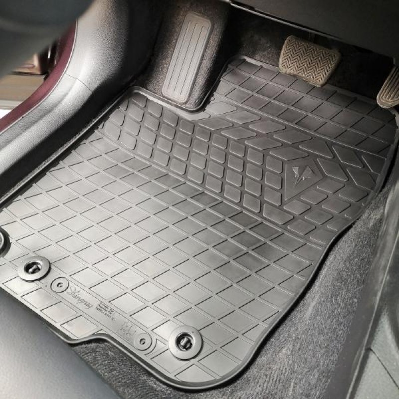 Гумові килимки в салон для Toyota RAV 4 (XA40) (2013-2018) комплект з 4 штук (Stingray)