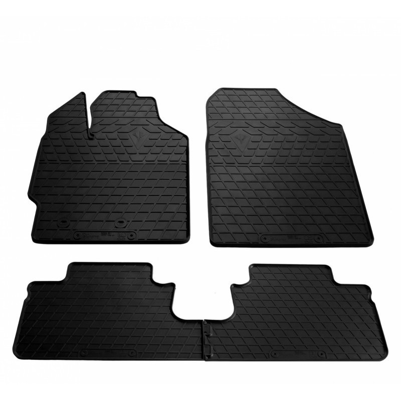 Гумові килимки в салон для Toyota Yaris II (XP9) (2006-2011) комплект з 4 штук (Stingray)