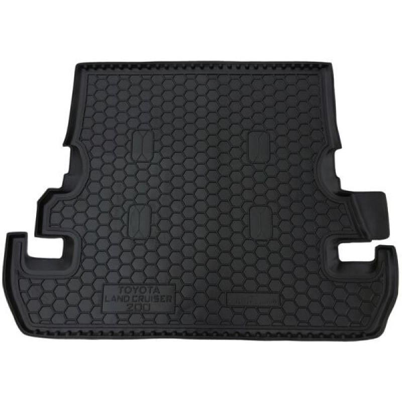 Килимок в багажник для Toyota Land Cruiser 200 2007- (7 мест) (Avto-Gumm)