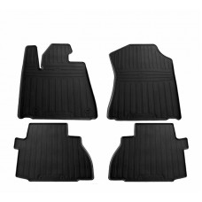 Гумові килимки в салон для Toyota Sequoia II (XK60) (2008-...) комплект з 4 штук (Stingray)