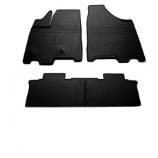 Гумові килимки в салон для Toyota Sienna III (2010-...) комплект з 4 штук (Stingray)