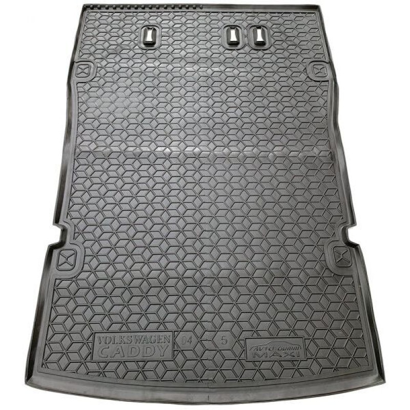 Килимок в багажник для Volkswagen Caddy Maxi 2004- 5 місць (Avto-Gumm)