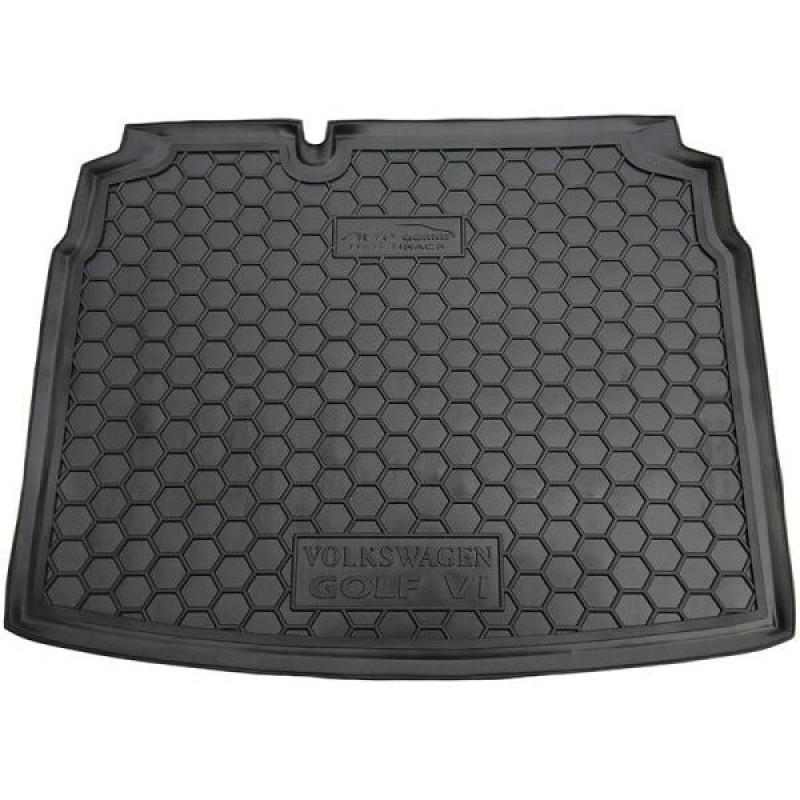Килимок в багажник для Volkswagen Golf 5 03-/6 09- (hatchback) з докаткою (Avto-Gumm)