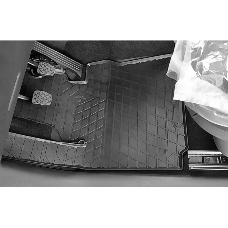 Гумові килимки в салон для Volkswagen Caddy III (2003-...) комплект з 4 штук (Stingray)