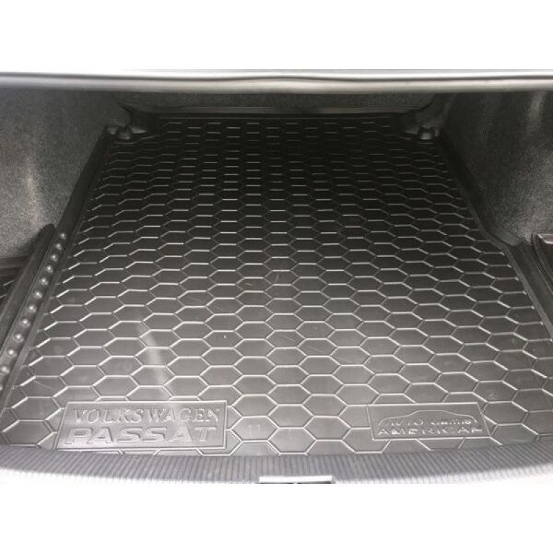 Килимок в багажник для Volkswagen Passat B7 2011- USA (Avto-Gumm)