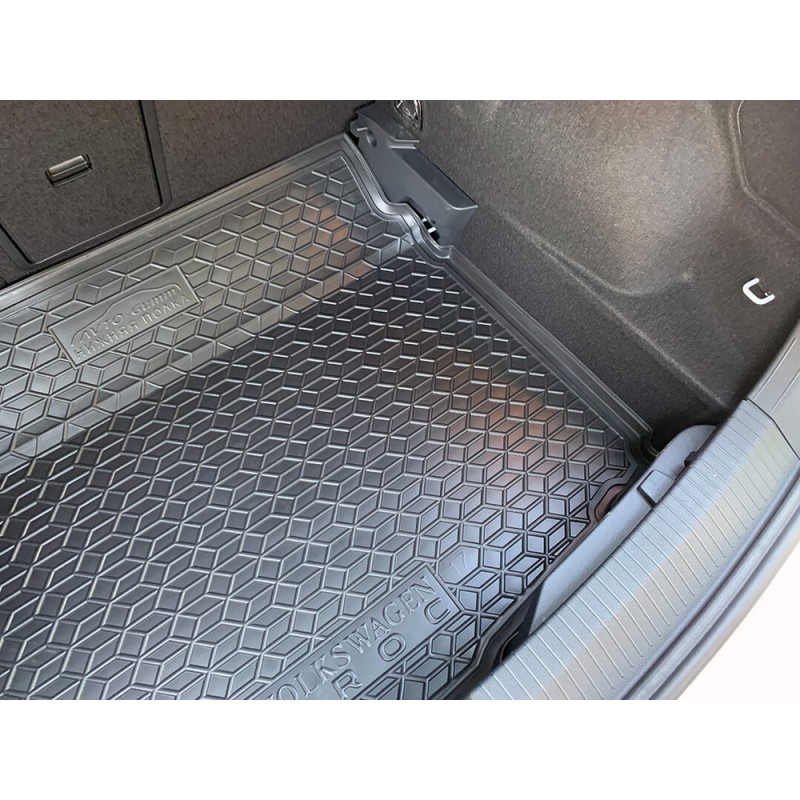 Килимок в багажник для Volkswagen T-Roc 2017- (Нижня поличка) (Avto-Gumm)