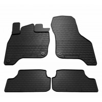 Гумові килимки в салон для Volkswagen e-Golf (2014-2020) комплект з 4 штук (Stingray)
