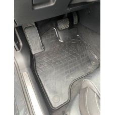 Гумові килимки в салон для Volkswagen e-Golf (2014-2020) комплект з 4 штук (Stingray)