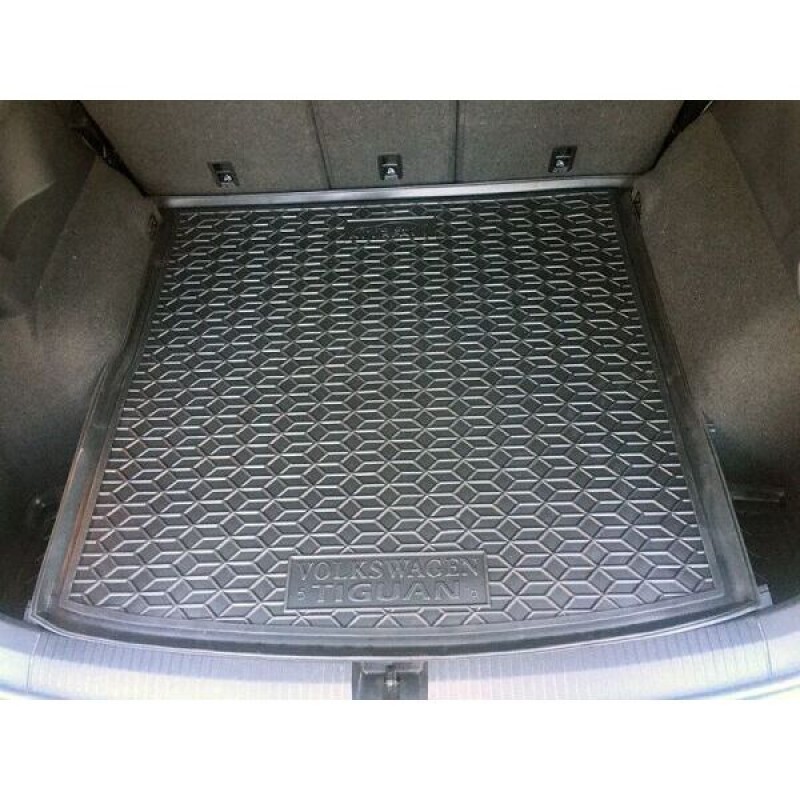 Килимок в багажник для Volkswagen Tiguan Allspace 2018- 5 мест (Avto-Gumm)