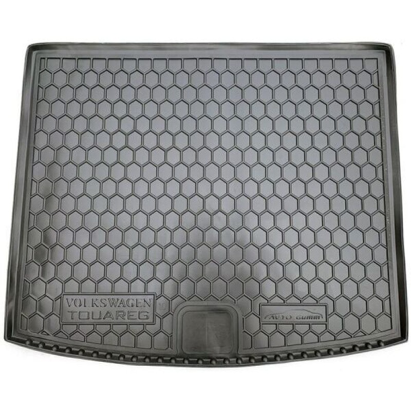 Килимок в багажник для Volkswagen Touareg 2010- 2-х зон. клімат-контроль (Avto-Gumm)