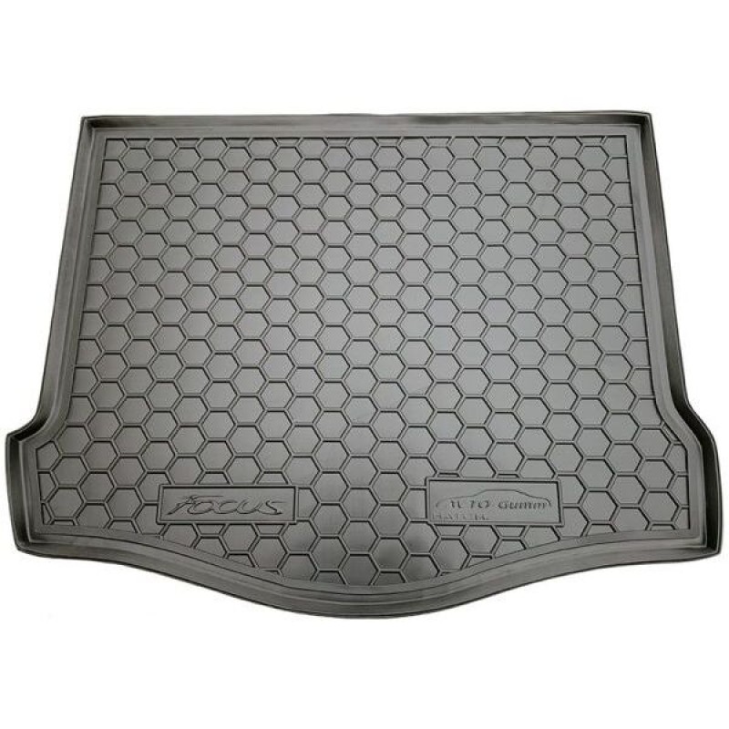 Килимок в багажник для Ford Focus III (C346) (2011-2018) Hatchback (докатка) (Avto-Gumm)