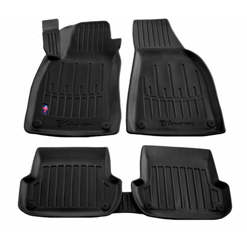 3D килимки для Audi A4 (B6/B7) (2000-2008) з бортиками 30 мм (Stingray)